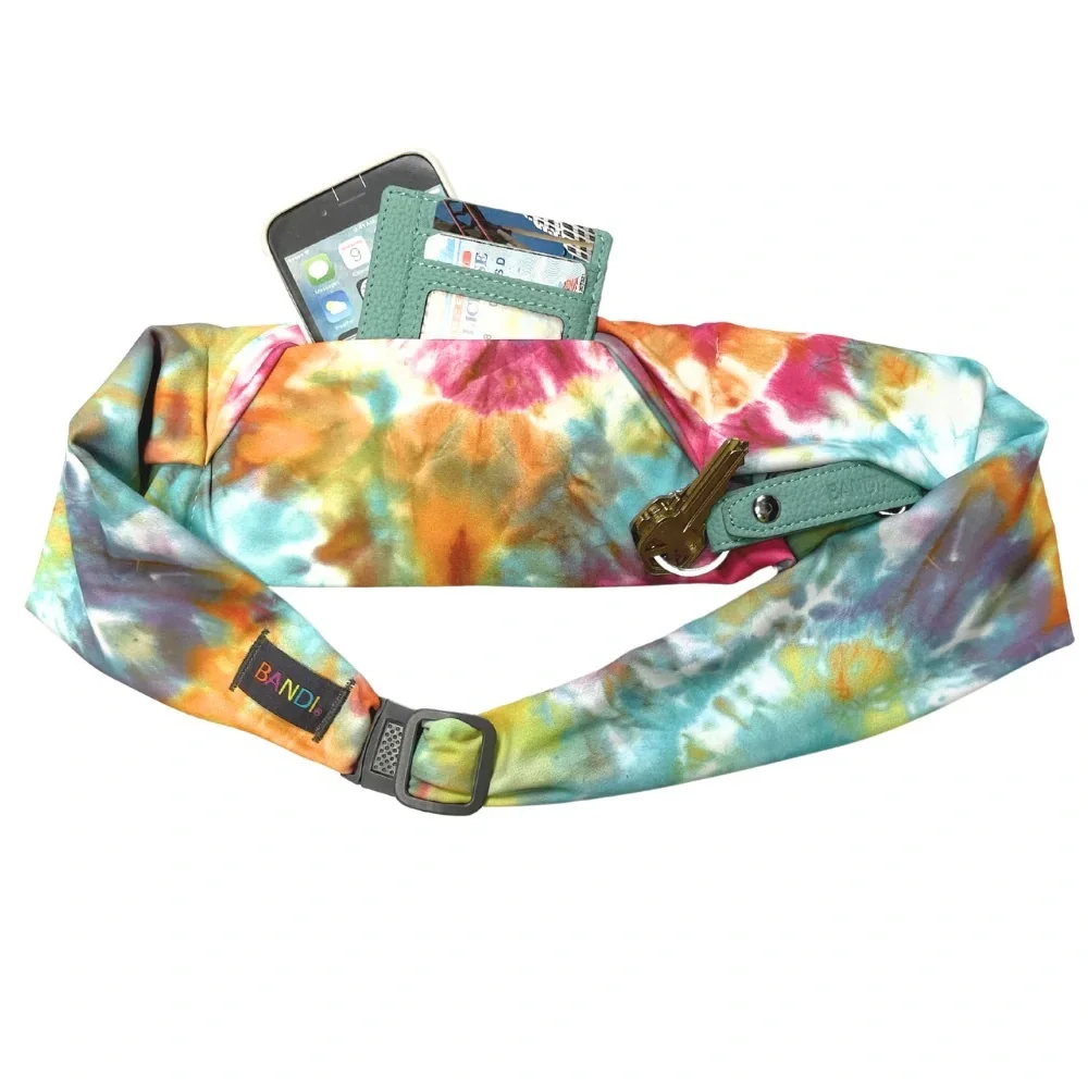 Black and White Patterned Bandi Belt - Picture 4 of 4